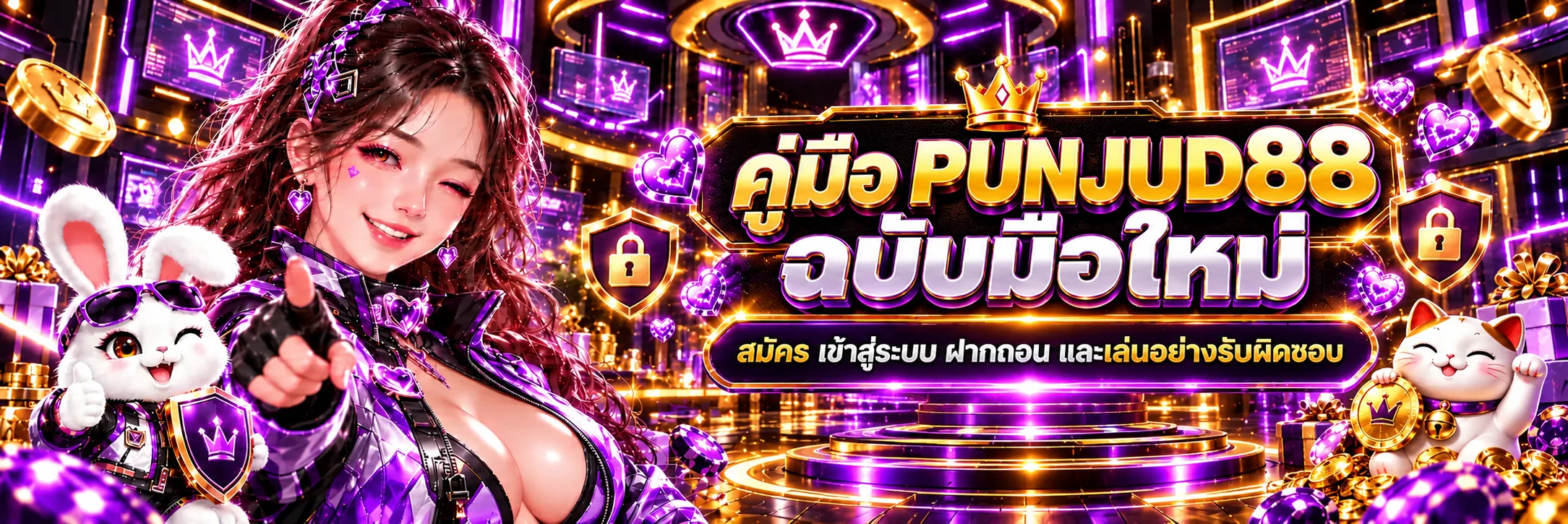 PUNJUD88 คู่มือมือใหม่ | สมัคร ล็อกอิน ฝากถอนปลอดภัย
